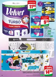 Gazetka promocyjna Dino - Gazetka 18 / 2026 - Gazetka - ważna od 05.05 do 05.05.2026 - strona 80 - produkty: Papier, Papier toaletowy, Ręcznik, Always, Podpaski, Always Ultra, LG