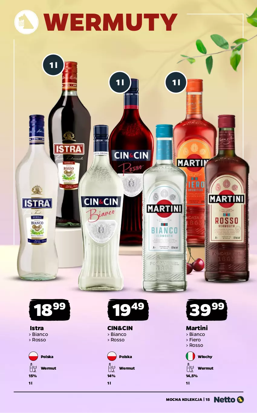 Gazetka promocyjna Netto - Alkohole - Mocne - ważna 13.04 do 26.04.2026 - strona 15 - produkty: Martini
