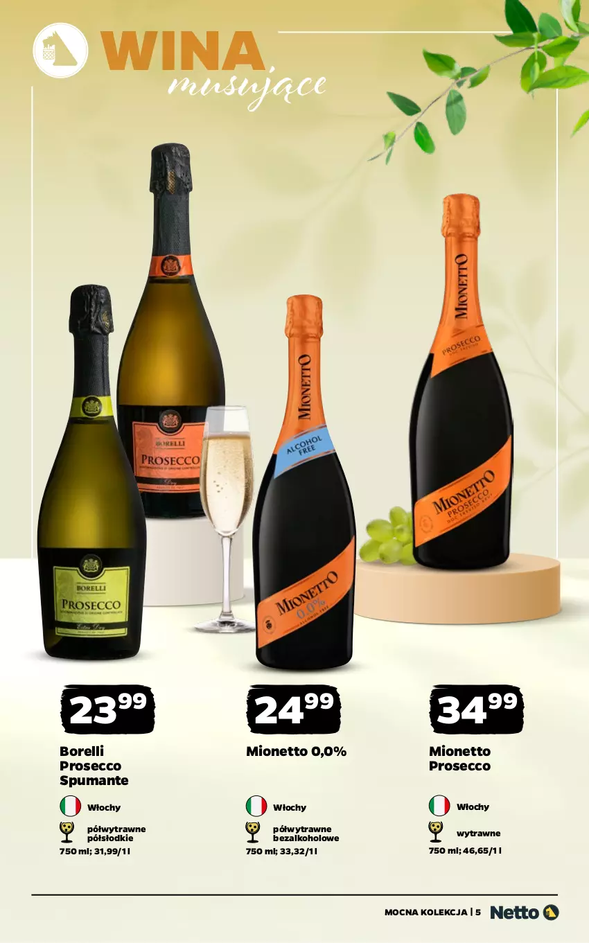 Gazetka promocyjna Netto - Alkohole - Mocne - ważna 13.04 do 26.04.2026 - strona 5 - produkty: Mionetto, Mus, Prosecco, Puma