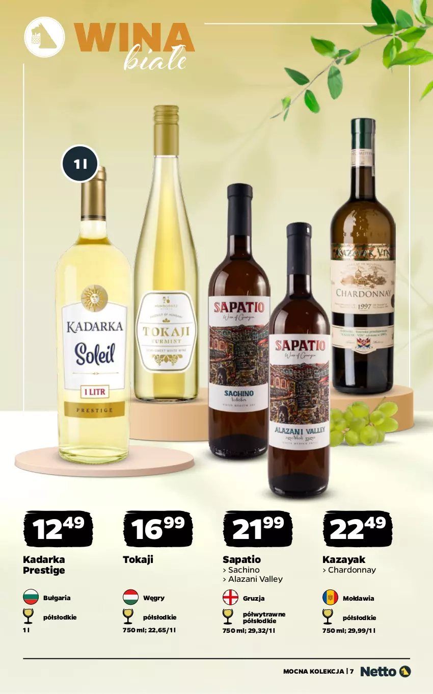 Gazetka promocyjna Netto - Alkohole - Mocne - ważna 13.04 do 26.04.2026 - strona 7 - produkty: Chardonnay, Gry, Tokaji