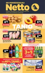 Gazetka promocyjna Netto - Od Poniedziałku - Gazetka - ważna od 08.08 do 08.08.2026 - strona 1 - produkty: Piwa, Kurczak, Krakus, Ser, Gra, Papier, Filet z piersi kurczaka, Persil, Mirinda, Heineken, Papier toaletowy, Pepsi, Carlsberg, Napój gazowany, Napój