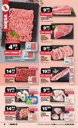 Gazetka promocyjna Netto - Od Poniedziałku - Gazetka - ważna od 08.08 do 08.08.2026 - strona 8 - produkty: Kurczak, Mięso mielone, Por, Golonka z indyka, Schab wieprzowy, Boczek, Mięso, Boczek wieprzowy