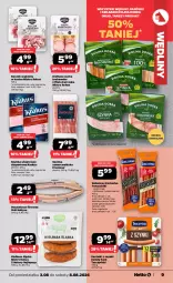 Gazetka promocyjna Netto - Od Poniedziałku - Gazetka - ważna od 08.08 do 08.08.2026 - strona 9 - produkty: Kurczak, Krakus, Por, Szynka wieprzowa, Parówki, Parówki z szynki, Pasztet, Stół, Szynka, Tarczyński, Sport, Boczek, Kabanos, Kiełbasa, Kiełbasa śląska, Fa