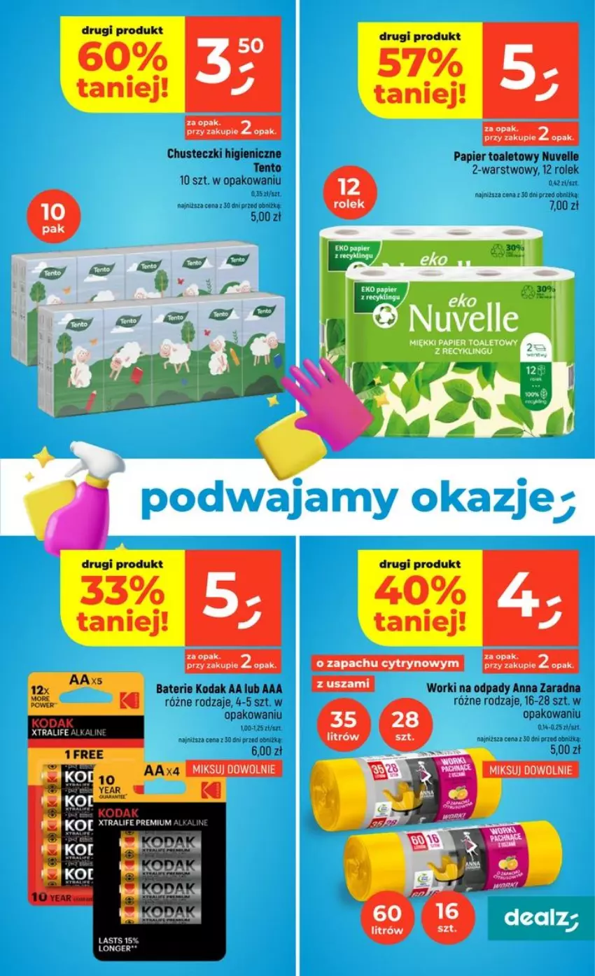 Gazetka promocyjna Dealz - czysty ZYSK - ważna 20.08 do 02.09.2026 - strona 11 - produkty: Chusteczki, Papier, Papier toaletowy