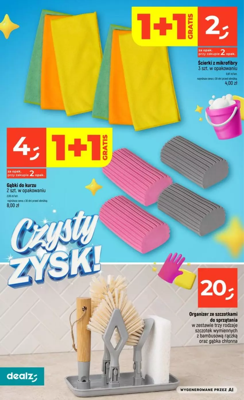 Gazetka promocyjna Dealz - czysty ZYSK - ważna 20.08 do 02.09.2026 - strona 14 - produkty: Organizer, Szczotka