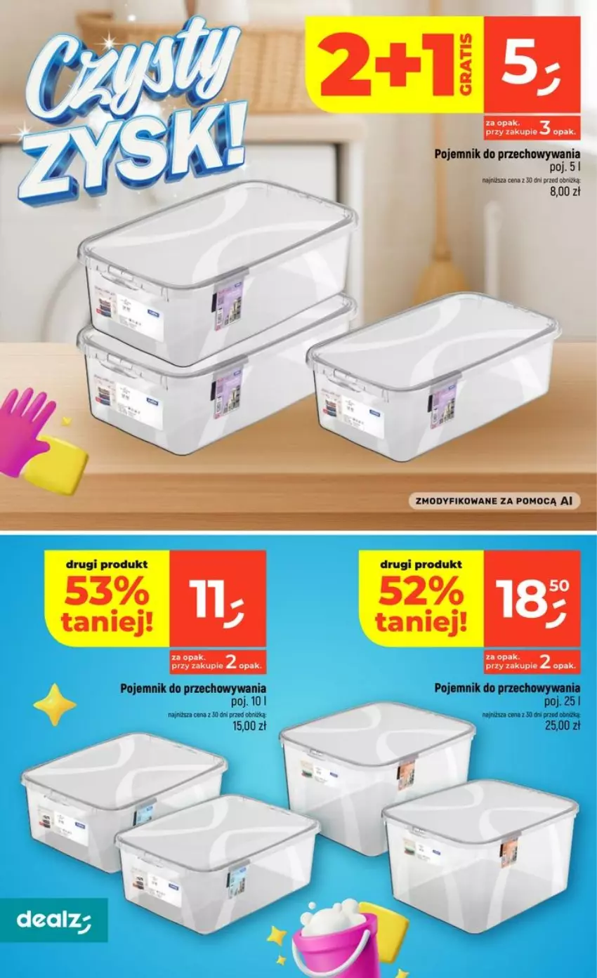 Gazetka promocyjna Dealz - czysty ZYSK - ważna 20.08 do 02.09.2026 - strona 16 - produkty: Pojemnik