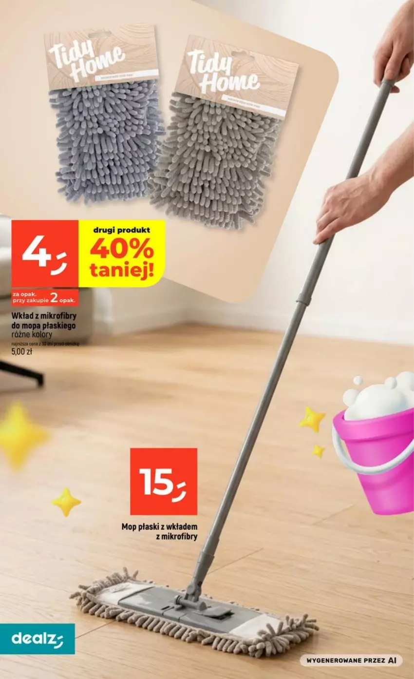 Gazetka promocyjna Dealz - czysty ZYSK - ważna 20.08 do 02.09.2026 - strona 18 - produkty: Mop