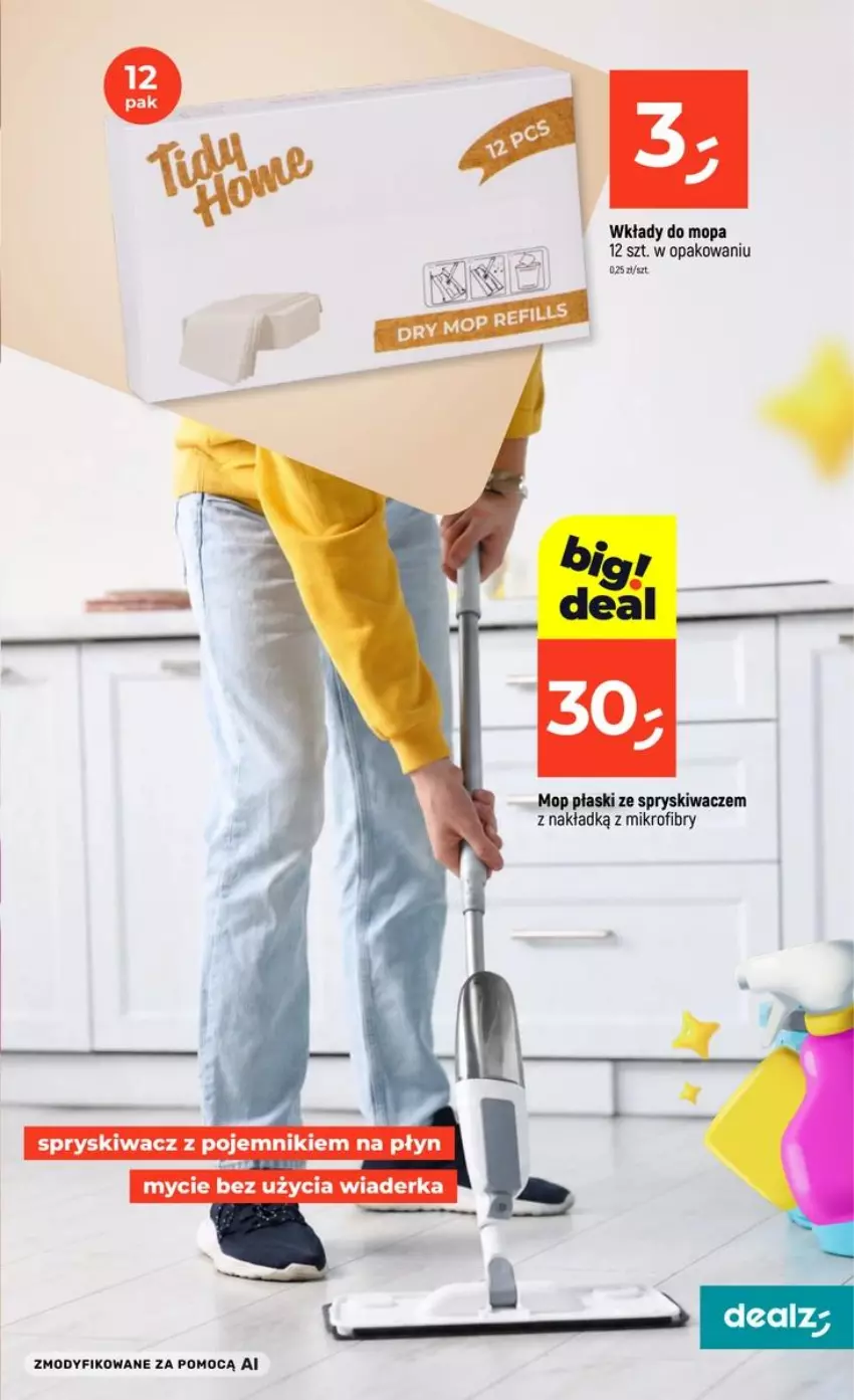 Gazetka promocyjna Dealz - czysty ZYSK - ważna 20.08 do 02.09.2026 - strona 19 - produkty: Mop, Pojemnik