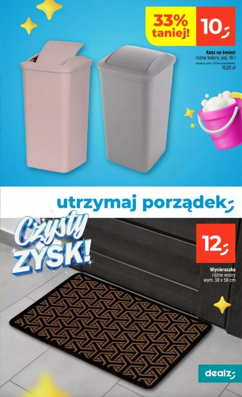 Gazetka promocyjna Dealz - czysty ZYSK - ważna 20.08 do 02.09.2026 - strona 23 - produkty: Kosz, Wycieraczka