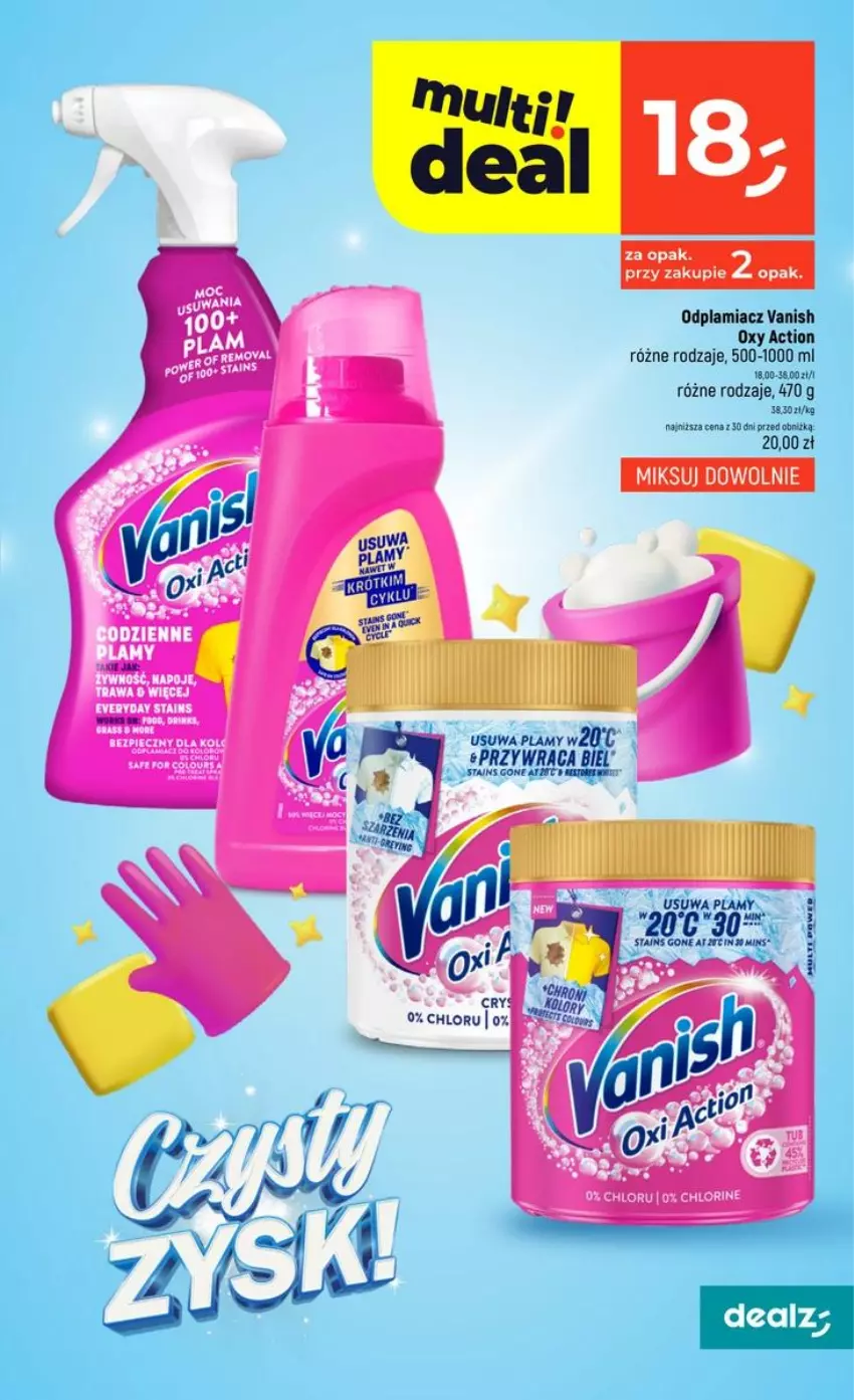 Gazetka promocyjna Dealz - czysty ZYSK - ważna 20.08 do 02.09.2026 - strona 5 - produkty: Fa, Odplamiacz, Vanish