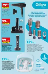 Gazetka promocyjna Auchan - Gazetka Qilive BY AUCHANLAB Hipermarket Auchan - Gazetka - ważna od 27.09 do 27.09.2023 - strona 3 - produkty: Szczotka, Masażer, Silan, Rolki, Suszarka, Szczoteczka, Akumulator