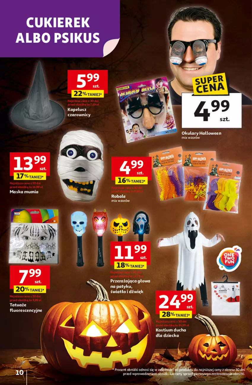 Gazetka promocyjna Auchan - Wielkie przeboje cenowe Hipermarket - ważna 09.10 do 15.10.2025 - strona 10 - produkty: Fa, Kostium, LG, Maska