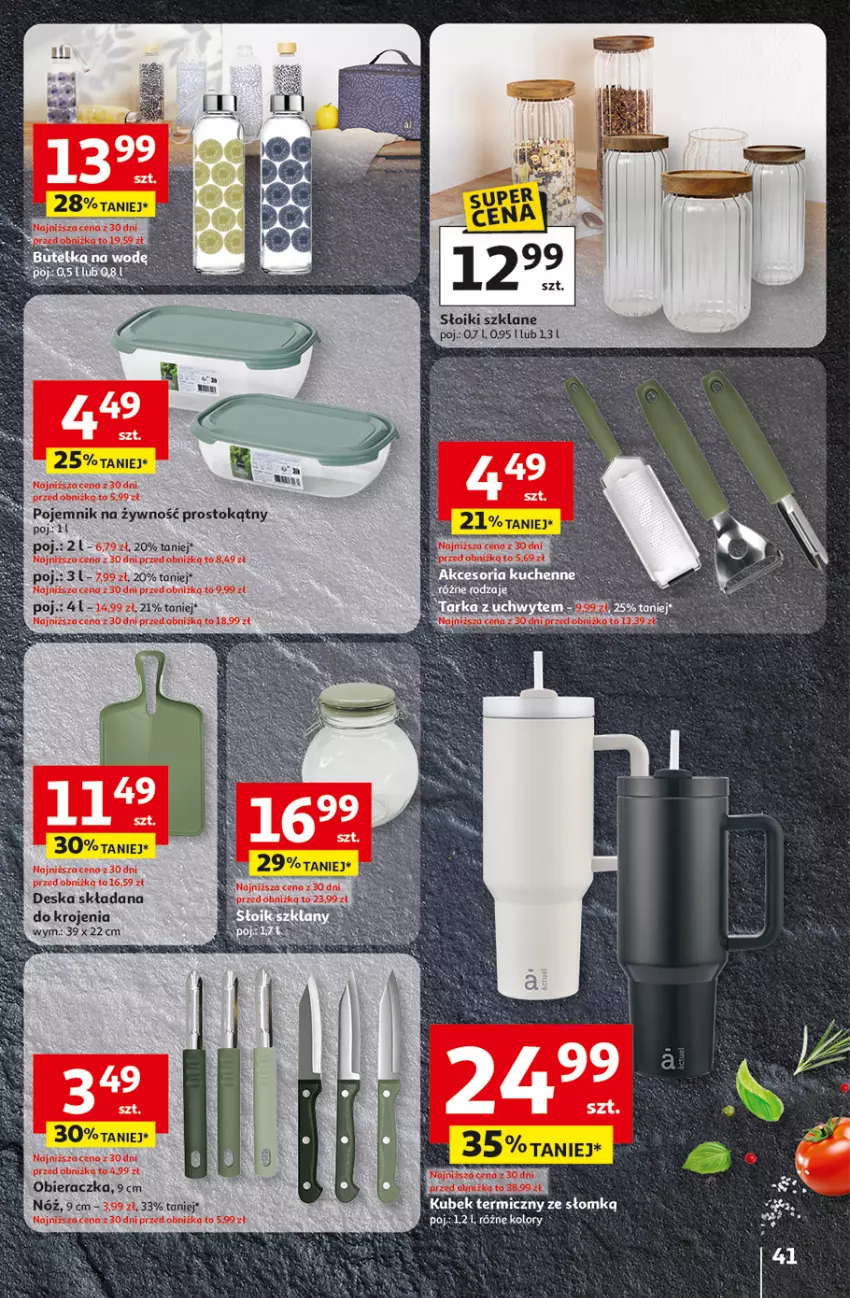 Gazetka promocyjna Auchan - Wielkie przeboje cenowe Hipermarket - ważna 09.10 do 15.10.2025 - strona 41 - produkty: Obieraczka, Pojemnik