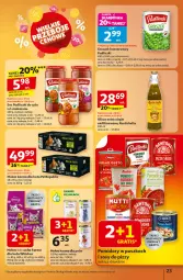 Gazetka promocyjna Auchan - Wielkie przeboje cenowe Hipermarket - Gazetka - ważna od 15.10 do 15.10.2025 - strona 23 - produkty: Mokra karma, Makaron, Sos, Ser, Ryż, Gin, Gra, Rust, Whiskas, Pudliszki, Pomidory, Groszek, Fa, Oliwa
