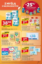 Gazetka promocyjna Auchan - Wielkie przeboje cenowe Hipermarket - Gazetka - ważna od 15.10 do 15.10.2025 - strona 25 - produkty: Ser, Por, Pampers, Mleko modyfikowane, Majtki, NAN Optipro, Serek, Chusteczki, Dzieci, Deser, Pieluchomajtki, Mleko