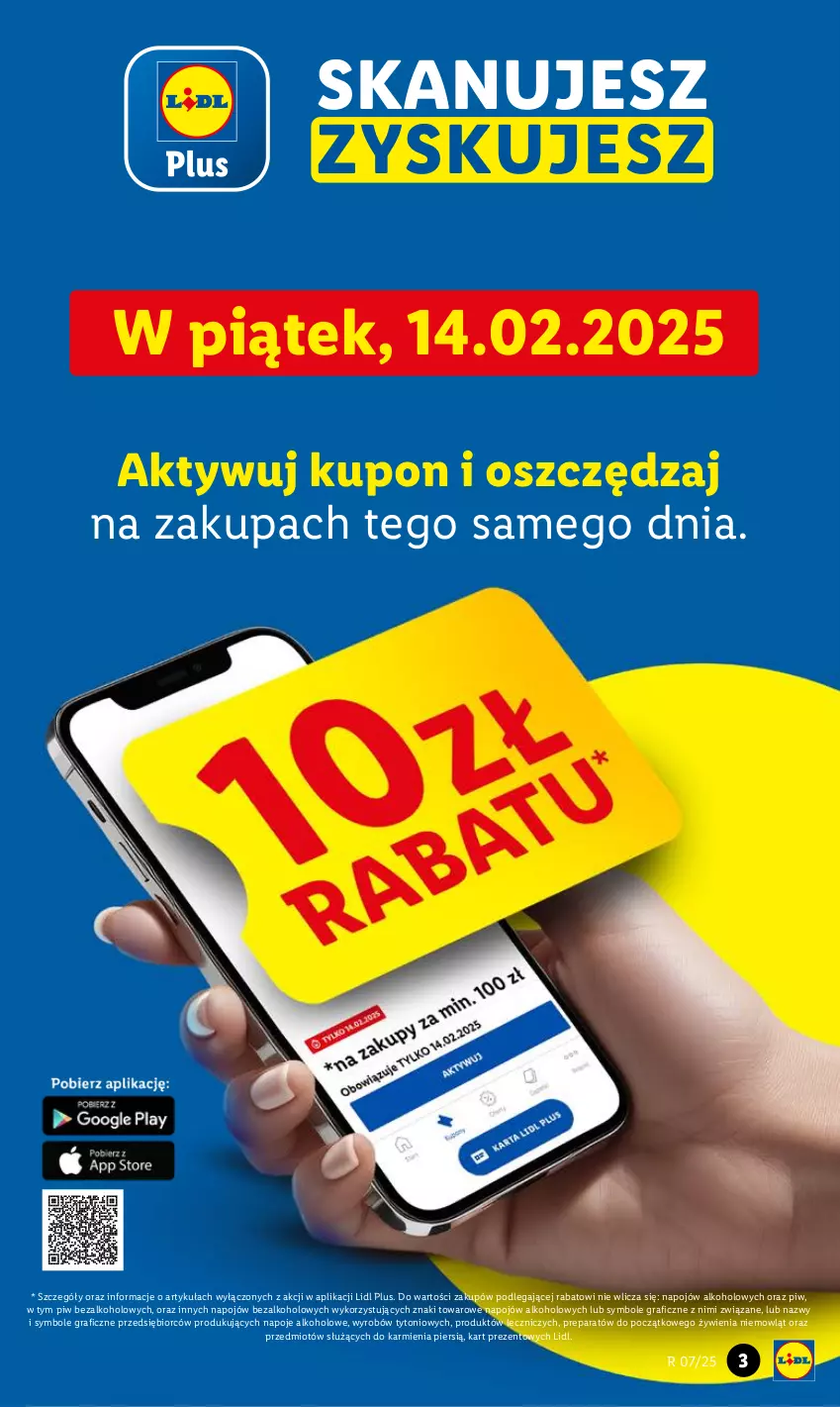 Gazetka promocyjna Lidl - GAZETKA - ważna 13.02 do 15.02.2025 - strona 3 - produkty: Gra, Karmi, Napoje, Znicz