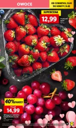 Gazetka promocyjna Lidl - GAZETKA - Gazetka - ważna od 15.02 do 15.02.2025 - strona 25 - produkty: Ser, Truskawki, Winogrona, Owoce, Wino