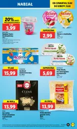 Gazetka promocyjna Lidl - GAZETKA - Gazetka - ważna od 15.02 do 15.02.2025 - strona 37 - produkty: Ser, Danone, Piątnica, Actimel, Tarta, Pilos, Bakoma, Deser, Twój Smak, Ser twarogowy, Gouda