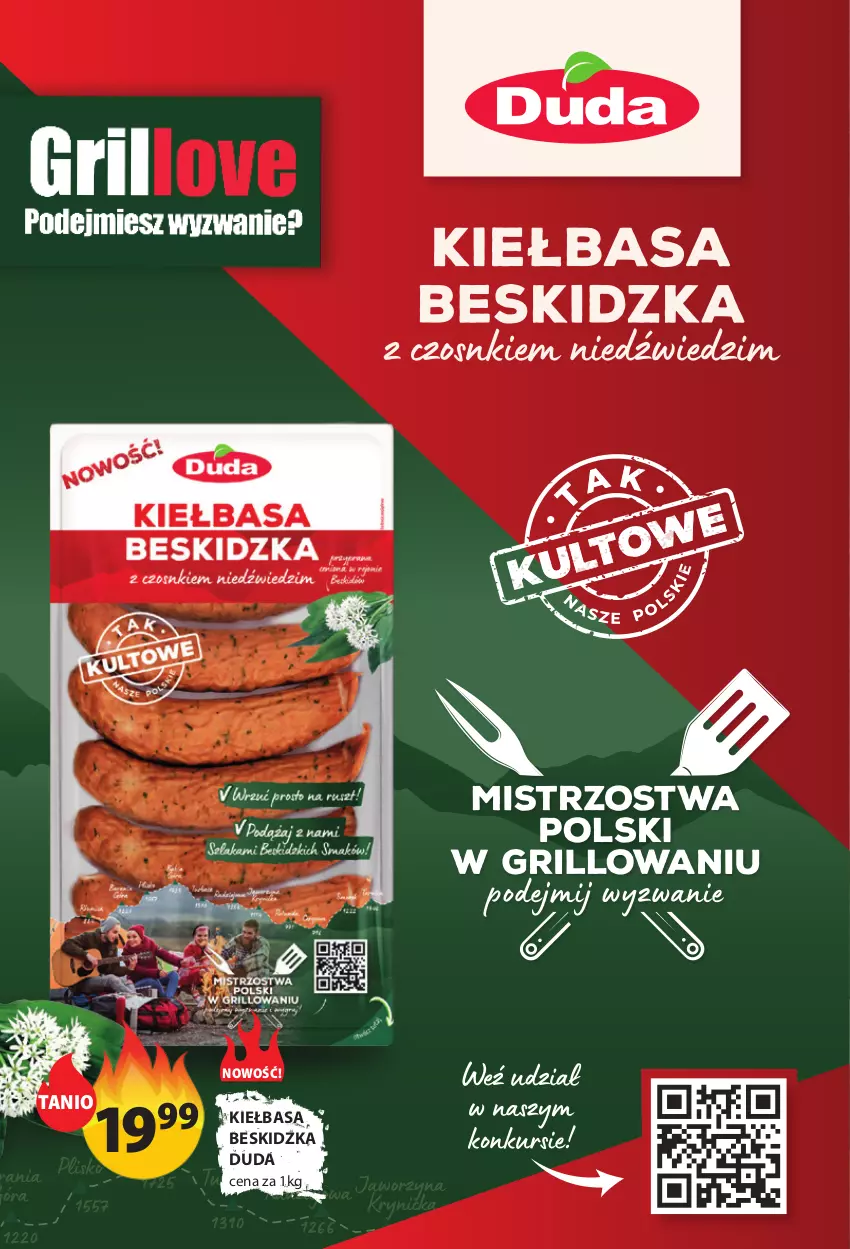 Gazetka promocyjna Arhelan - Gazetka - ważna 28.04 do 08.05.2022 - strona 14 - produkty: Duda, Kiełbasa