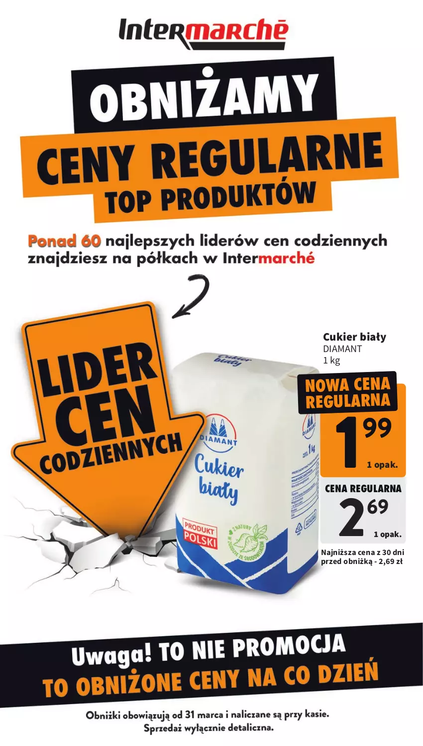 Gazetka promocyjna Intermarche - Gazetka promocyjna - ważna 31.03 do 07.04.2026 - strona 6 - produkty: Cukier, Diamant