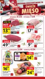 Gazetka promocyjna Intermarche - Gazetka promocyjna - Gazetka - ważna od 07.04 do 07.04.2026 - strona 22 - produkty: Kurczak, Udziec z indyka, Kaczka, Karkówka wieprzowa, Kaczka faszerowana, Szynka, Udziec wołowy, Piekarnik, Golonka wieprzowa, Mięso, Jabłka, Fa