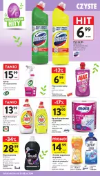Gazetka promocyjna Intermarche - Gazetka promocyjna - Gazetka - ważna od 07.04 do 07.04.2026 - strona 42 - produkty: Płyn do prania, Domestos, Cif, Ajax, Spray do czyszczenia, Papier, Perełki zapachowe, Płyn do płukania, Ręcznik, Mola, Płyn do wc, Perwoll, Fairy, Lenor, Fa