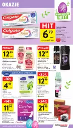Gazetka promocyjna Intermarche - Gazetka promocyjna - Gazetka - ważna od 07.04 do 07.04.2026 - strona 43 - produkty: Woda perfumowana, Bell, Dezodorant, Perfum, Pasta do zębów, Woda toaletowa, Szampon, Carefree, La Rive, Garnier, Odżywka, Mydło, Colgate, Wkładki, Woda, LG