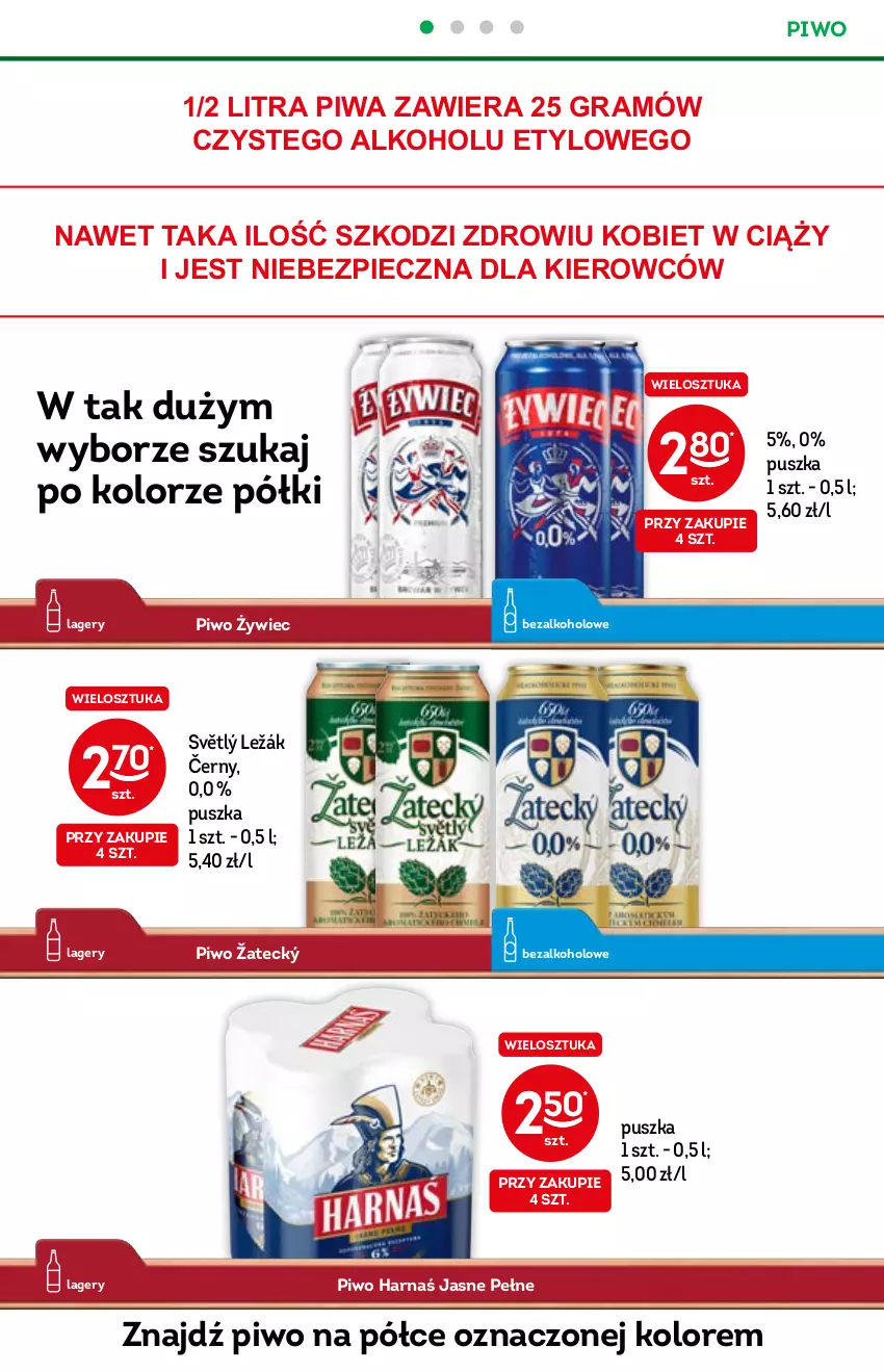 Gazetka promocyjna Żabka - ważna 27.10 do 09.11.2021 - strona 18 - produkty: Gra, Harnaś, Piec, Piwa, Piwo