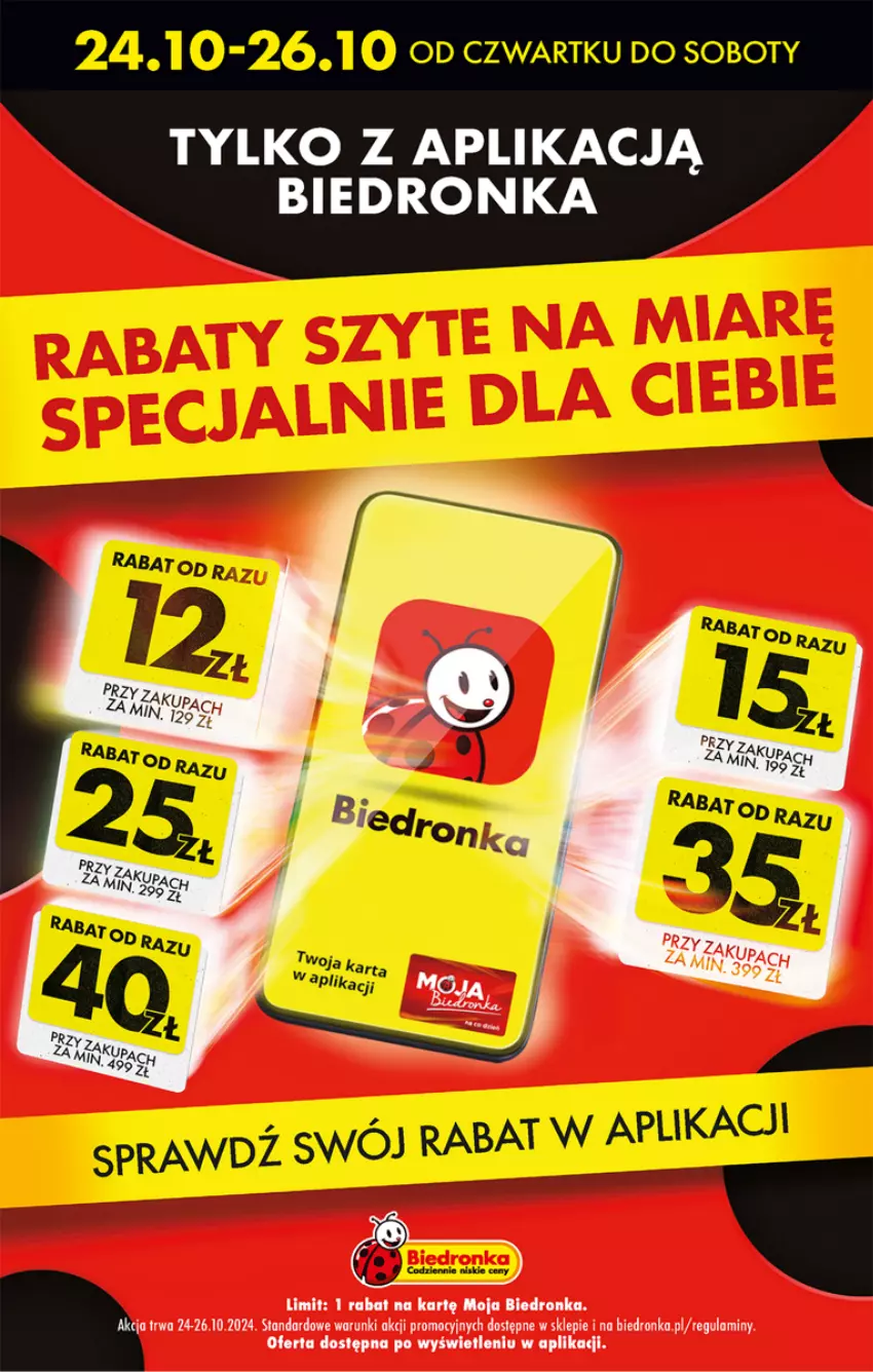 Gazetka promocyjna Biedronka - Piatek Sobota - ważna 25.10 do 26.10.2024 - strona 3