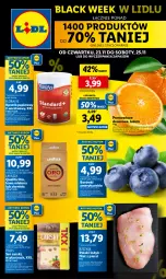 Gazetka promocyjna Lidl - GAZETKA - Gazetka - ważna od 25.11 do 25.11.2023 - strona 1 - produkty: Ser, Gra, Papier, Cars, Kawa mielona, Kawa, Pomarańcze, Lack, Pilos, Ręcznik, Lavazza, Deser, Flora, Olej