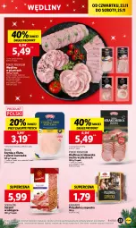 Gazetka promocyjna Lidl - GAZETKA - Gazetka - ważna od 25.11 do 25.11.2023 - strona 33 - produkty: Kurczak, Polędwica, Sok, Salami, Sokołów, Kiełbasa krakowska, Szynka, PIKOK, Boczek, Kabanos, Kiełbasa