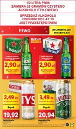 Gazetka promocyjna Lidl - GAZETKA - Gazetka - ważna od 25.11 do 25.11.2023 - strona 47 - produkty: Piwo, Gin, Namysłów, Heineken, Tyskie