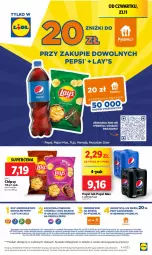 Gazetka promocyjna Lidl - GAZETKA - Gazetka - ważna od 25.11 do 25.11.2023 - strona 49 - produkty: Pepsi max, Chipsy, Pepsi, Lay’s