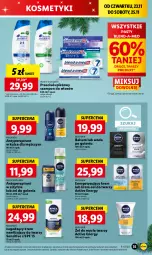Gazetka promocyjna Lidl - GAZETKA - Gazetka - ważna od 25.11 do 25.11.2023 - strona 51 - produkty: Krem nawilżający, Nivea Men, Woda po goleniu, Szampon, Woda, Antyperspirant, Blend-a-Med, Nivea