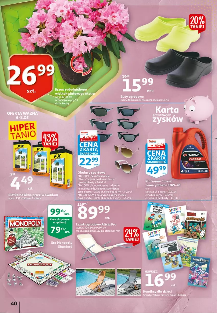 Gazetka promocyjna Auchan - 25 Urodziny #3 Hipermarkety - ważna 06.05 do 13.05.2021 - strona 40 - produkty: Fa, Por