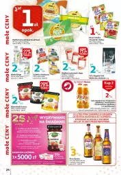 Gazetka promocyjna Auchan - 25 Urodziny #3 Hipermarkety - Gazetka - ważna od 13.05 do 13.05.2021 - strona 24 - produkty: Piwa, Piwo, Sałatka, Sok, Sól, Gra, Kisiel, Słodka Chwila, Dżem, Wafle, Dr. Oetker, Sałat, Wędlina, Mola, Woda, Fa