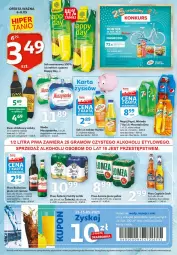 Gazetka promocyjna Auchan - 25 Urodziny #3 Hipermarkety - Gazetka - ważna od 13.05 do 13.05.2021 - strona 32 - produkty: Piwa, Piwo, Sok, Ser, Koc, Gra, Papier, Ananas, Mirinda, Napoje, Pepsi, Chleb, Woda, Napój, Captain Jack, Nektar