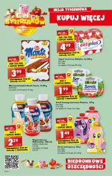 Gazetka promocyjna Biedronka - W tym tygodniu - Gazetka - ważna od 10.09 do 10.09.2022 - strona 12 - produkty: Ser, Jogurt owocowy, Jogurt, O nas, Serek homogenizowany, Serek, Czekolada, Napój mleczny, Aktiplus, Mleczna kanapka, Napój, Monte