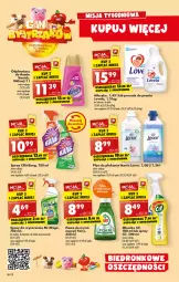 Gazetka promocyjna Biedronka - W tym tygodniu - Gazetka - ważna od 10.09 do 10.09.2022 - strona 30 - produkty: Por, Cif, Spray do czyszczenia, Lovela, Proszek do prania, O nas, Cillit Bang, Odplamiacz, Mleczko, Płyn do płukania, Fairy, Vanish, Lenor, Fa