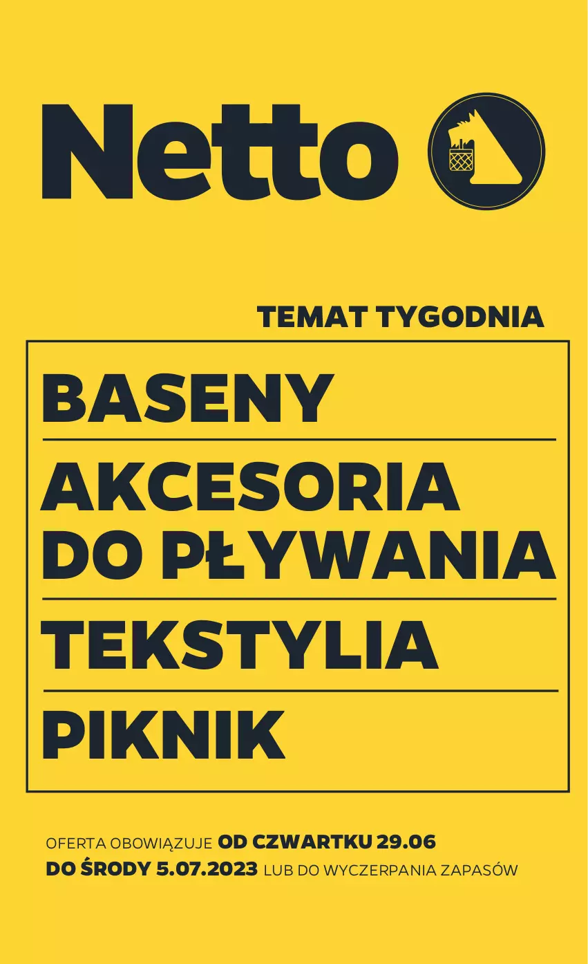 Gazetka promocyjna Netto - Akcesoria i dodatki - ważna 29.06 do 05.07.2023 - strona 1