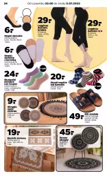 Gazetka promocyjna Netto - Akcesoria i dodatki - Gazetka - ważna od 05.07 do 05.07.2023 - strona 8 - produkty: Top, Gin, Sandał, Karp, Skarpetki, Bieżnik, Legginsy, Dywan