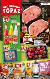 Gazetka promocyjna Topaz - Gazetka - Gazetka - ważna od 27.10 do 27.10.2021 - strona 1 - produkty: Mlekovita, Schab wieprzowy, Znicz, Waga, Masło, Napój, Mleko