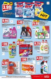 Gazetka promocyjna Topaz - Gazetka - Gazetka - ważna od 27.10 do 27.10.2021 - strona 17 - produkty: Płyn do prania, Top, Sok, Gra, Papier, Zawieszka do wc, Bref, Tablet, Woolite, Ręcznik, Somat, Rolki, Puder, Szampon, Fairy, Vanish, Zmywarki, Ariel, Tabletki do zmywarki, Dywan, Fa