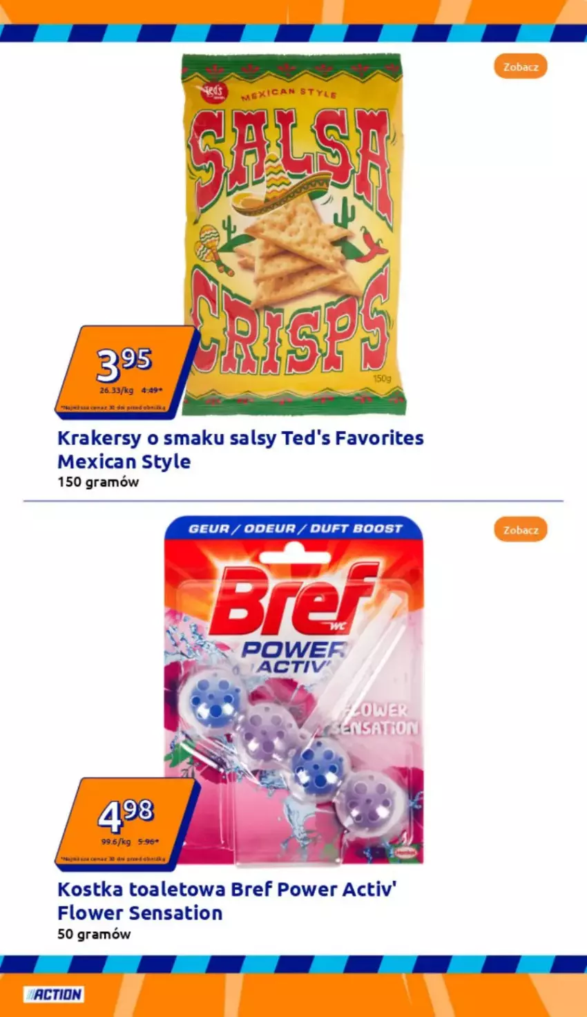 Gazetka promocyjna Action - ważna 14.05 do 20.05.2025 - strona 14 - produkty: Bref, Fa, Gra, Krakersy, Sati