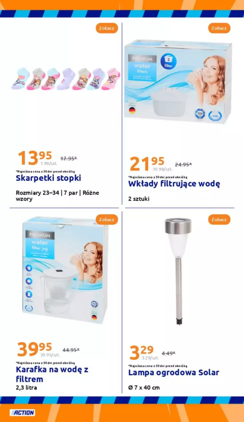 Gazetka promocyjna Action - ważna 14.05 do 20.05.2025 - strona 17 - produkty: Karafka, Karp, Skarpetki, Top