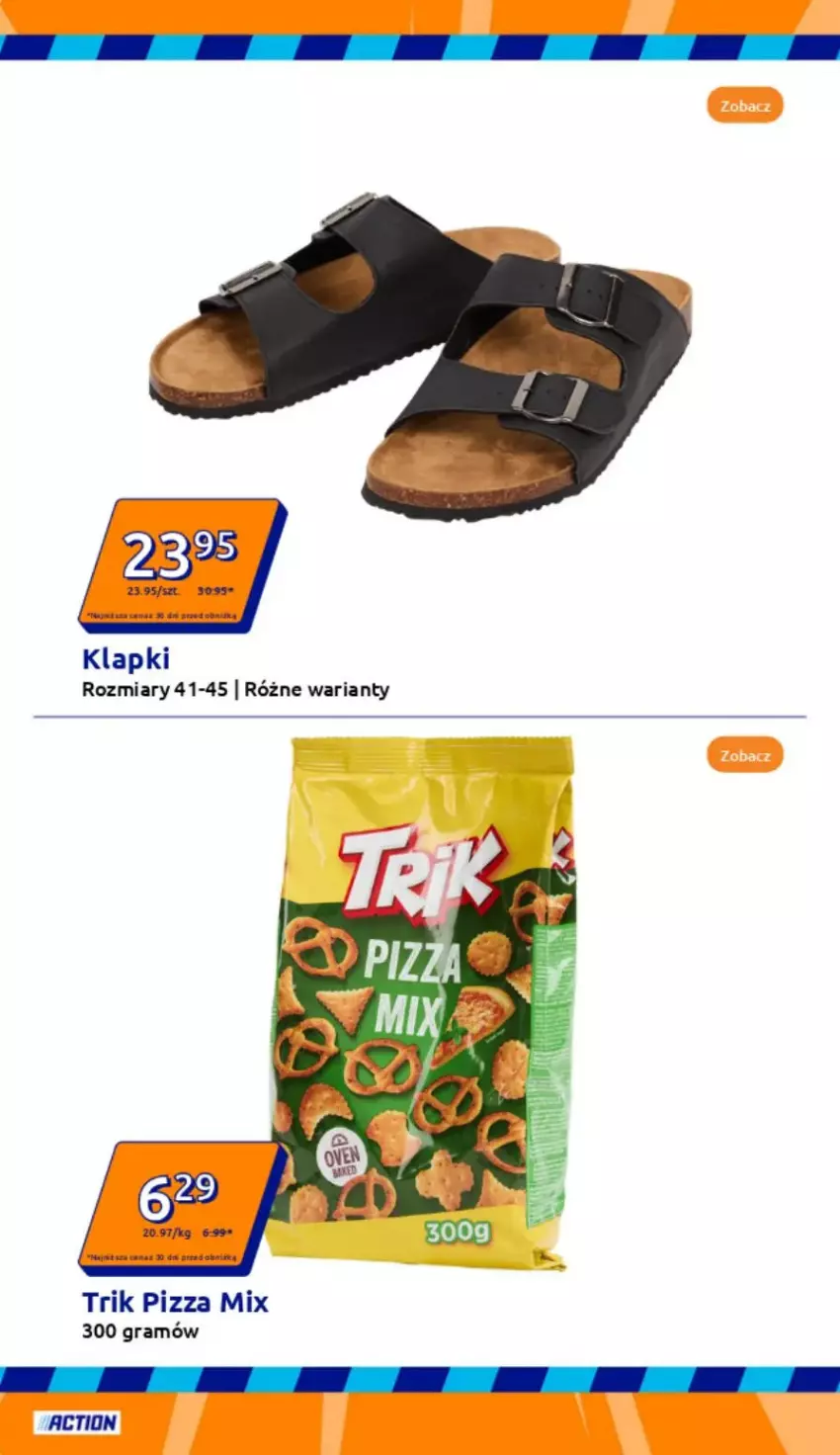 Gazetka promocyjna Action - ważna 14.05 do 20.05.2025 - strona 21 - produkty: Gra, Klapki, Pizza