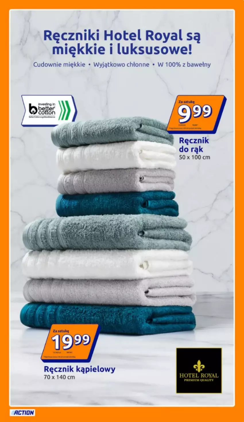 Gazetka promocyjna Action - ważna 14.05 do 20.05.2025 - strona 7 - produkty: Ręcznik, Ręcznik kąpielowy