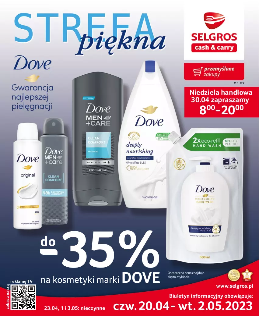 Gazetka promocyjna Selgros - Katalog Uroda - ważna 20.04 do 02.05.2023 - strona 1 - produkty: Dove, LG