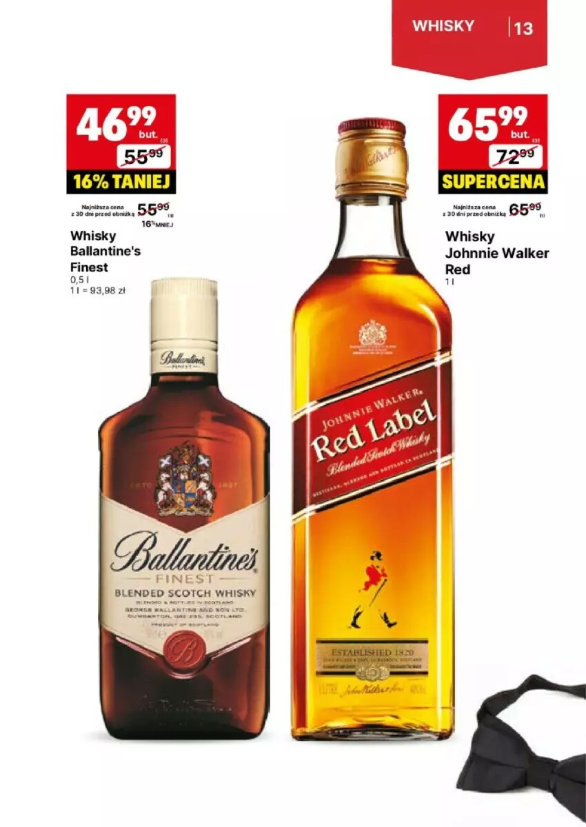 Gazetka promocyjna Delikatesy Centrum - ważna 15.07 do 28.07.2024 - strona 5 - produkty: Ballantine's, Johnnie Walker, Whisky