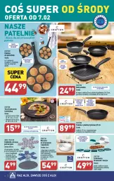 Gazetka promocyjna Aldi - Artykuły przemysłowe i tekstylia - Gazetka - ważna od 10.02 do 10.02.2024 - strona 4 - produkty: Piec, Sok, Ser, Por, Pojemnik, Taca, Tytan, Szatkownica, Frytki, Piekarnik, Patelnia, Grill, Podkład